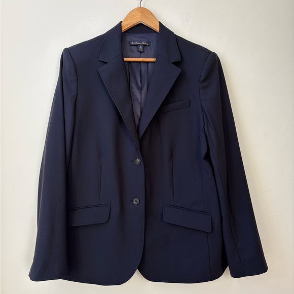 Brooks Bothers Navy Wool Blazer - Picture 16 of 16